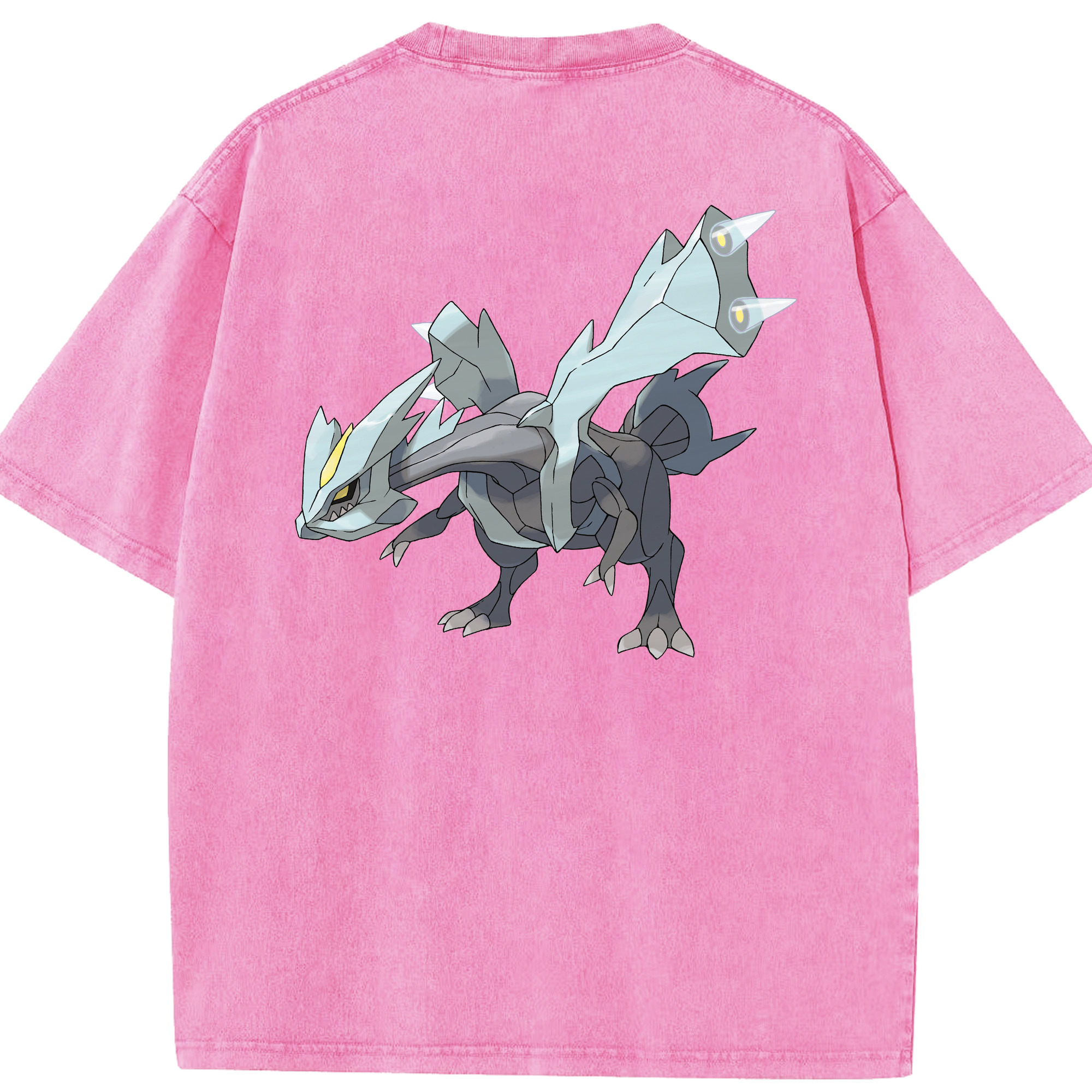 （画像用） ポケットモンスター Pokémon 綿100% ヴィンテージ風 半袖Tシャツ（背面プリント）